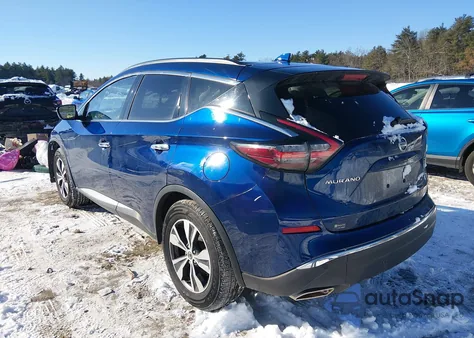 2021 Nissan Murano Sv Intelligent Awd from USA, damaged, VIN 5N1AZ2BS8MC115269